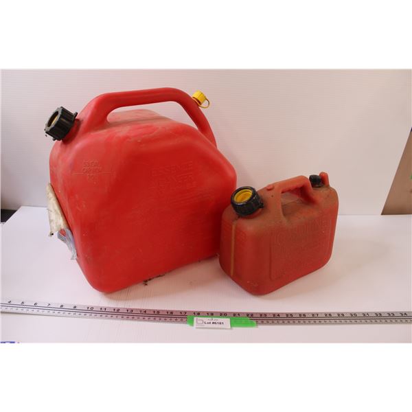 (2) Jerry Cans 5 Gallon 