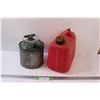 Image 1 : Vintage Gas Can & 2 Gallon Jerry Can No Stoper