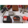 Image 3 : Socket Screw Drivers & Screw Drivers & (3) Measuring Tapes