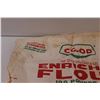 Image 2 : Co-op Sask Wheat Pool Flour Sack 21'' X 32''