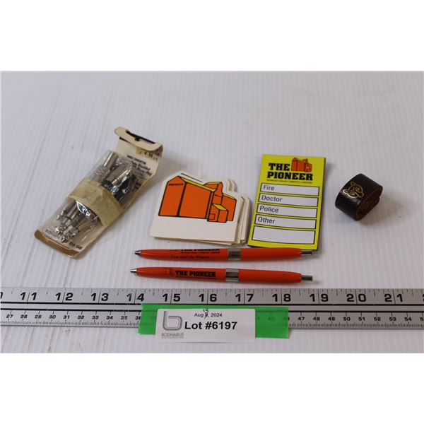 Pens & Stickers & Magnets & Guitar Connecters & Misc.