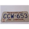 Image 4 : Newfoundland and Labrador Licence Plate