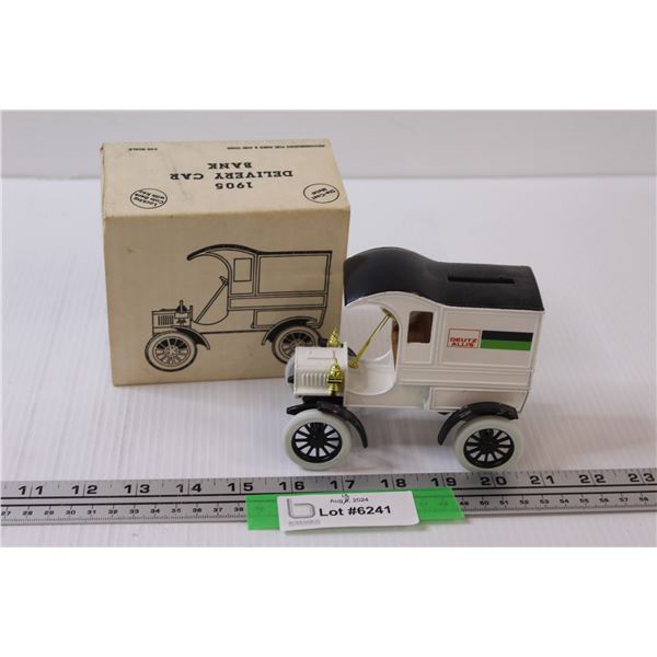 Delivery 1905 Truck Coin Bank - Appears New
