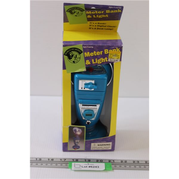 Meter Bank & Light - Untested, Appears New