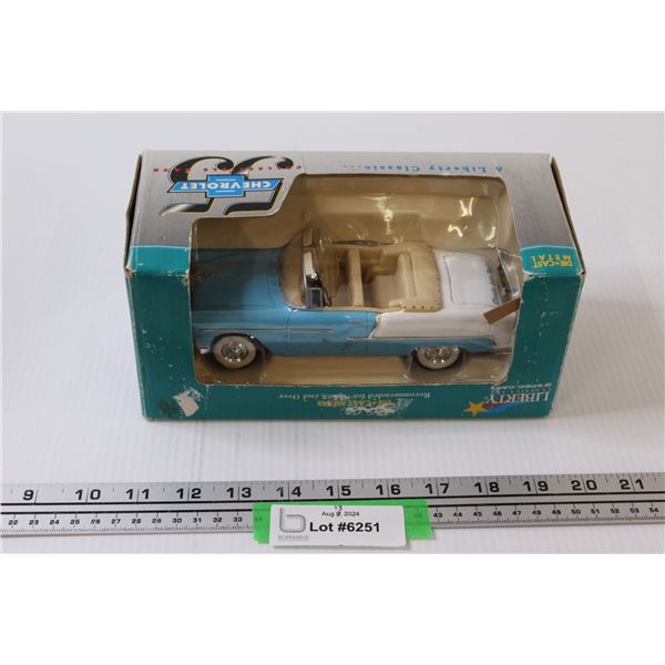 Chevrolet 1955 Coin Bank 1:25 Scale - Appears New