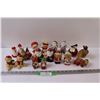 Image 1 : (10) Salt & Pepper Shakers: Christmas, Birds, Bears, Santa