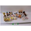 Image 1 : (13) Salt & Pepper Shakers: Donkey, Egg, Golfers, Farmer, Cowboy Boots, Misc.