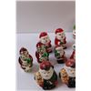 Image 2 : (10) Salt & Pepper Shakers: Christmas Themed