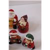 Image 5 : (10) Salt & Pepper Shakers: Christmas Themed