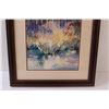 Image 4 : Framed Print of Lake Scene by Rankin - 18" x 23"
