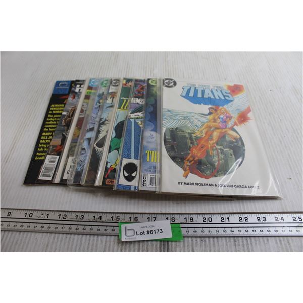 (9) Comics - The New Teen Titans, Superboy