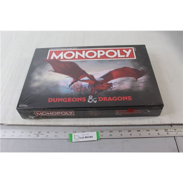 Dungeons & Dragons Monopoly Game - Sealed