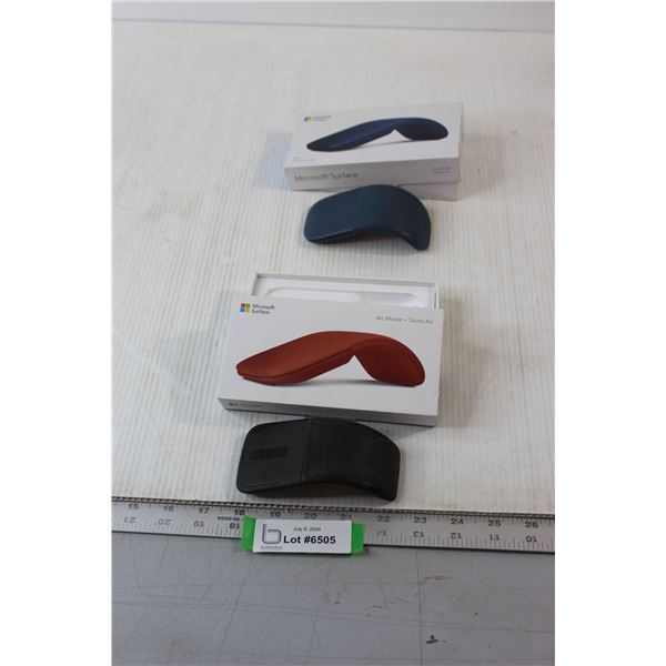 (2) Microsoft Surface Arc Mouses - Untested