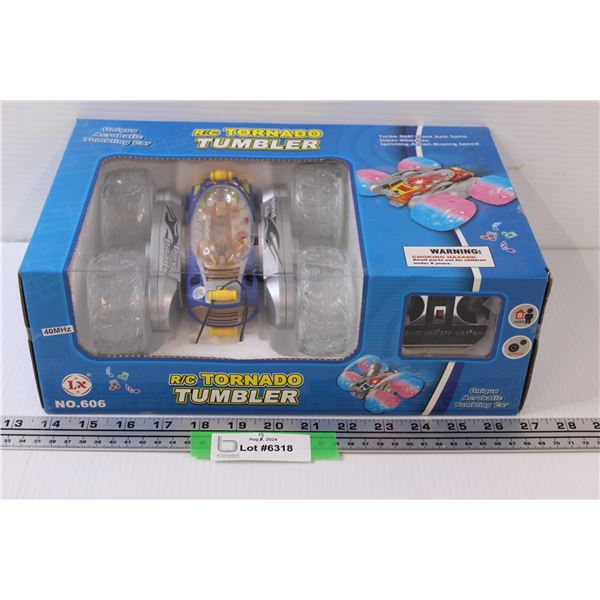 Remote Control Tornado Tumbler - Appears New, Untested