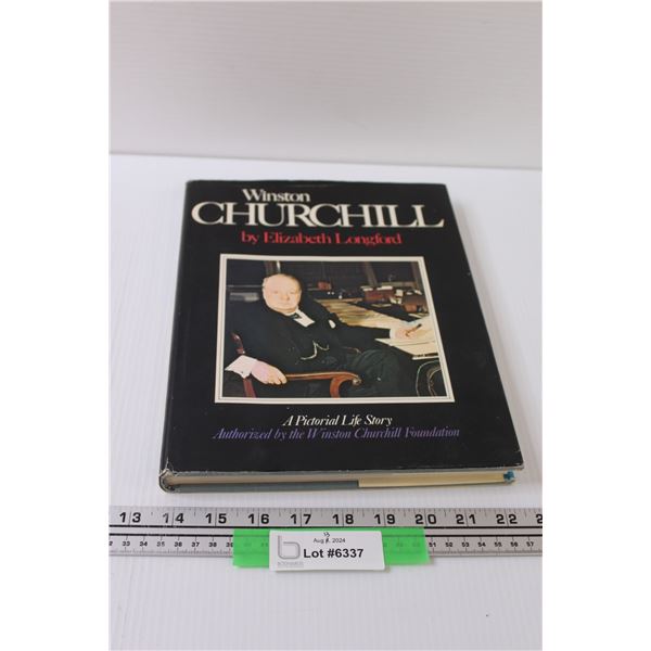 Winston Churchill Hard Cover Book