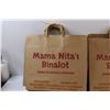 Image 2 : (2) Mama Nita's Paper Food Delivery Bag Bundles