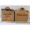 Image 1 : (2) Mama Nita's Paper Food Delivery Bag Bundles
