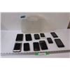 Image 1 : (11) Smart Phones (Damaged): (4) iPhone, (2) LG, (2) Samsung, HTC, Huawei