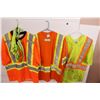 Image 1 : (3) Safety Shirts (Size Large) & Suspenders - Some Wear