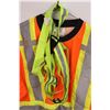 Image 2 : (3) Safety Shirts (Size Large) & Suspenders - Some Wear