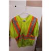 Image 5 : (3) Safety Shirts (Size Large) & Suspenders - Some Wear