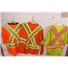 Image 6 : (3) Safety Shirts (Size Large) & Suspenders - Some Wear