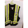 Image 2 : Safety Jacket - Size XL (Zipper Needs To Be Sewn at Bottom) & Medium Sized Safety Vest