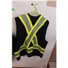 Image 3 : Safety Jacket - Size XL (Zipper Needs To Be Sewn at Bottom) & Medium Sized Safety Vest