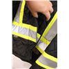 Image 5 : Safety Jacket - Size XL (Zipper Needs To Be Sewn at Bottom) & Medium Sized Safety Vest