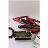 Image 3 : Booster Cables, CB Radio (Untested), Sirius Radio (Untested), Diablo Scale (As is)