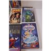 Image 4 : (13) VHS: Mary Poppins, Hook, Cinderella, Fantasia, Sleeping Beauty, Misc.