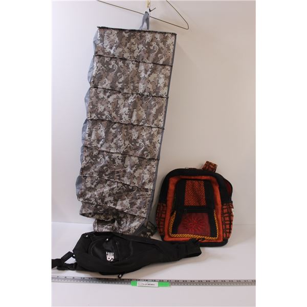 Hanging Shoe Storage, Balance Crossbody, Backpack