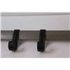 Image 3 : Overdoor Four Hook Bracket - Pewter Metal Color