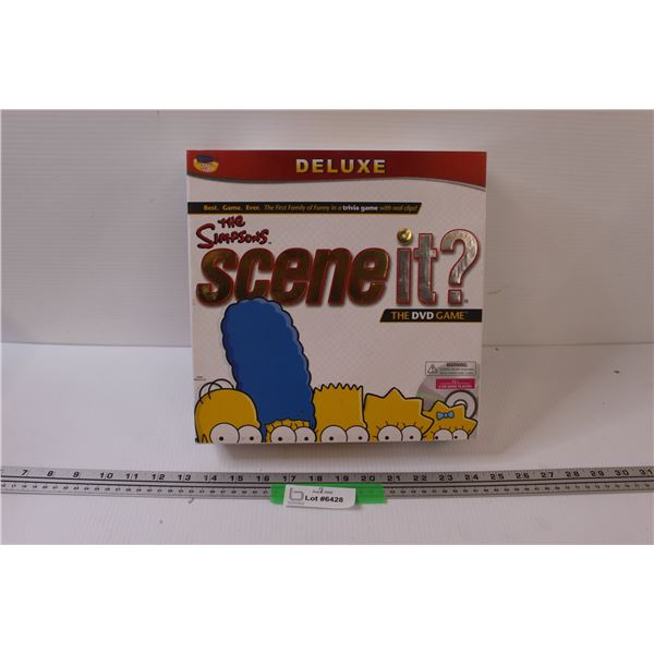 Simpsons Scene it Board Game, as is