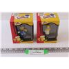 Image 1 : (2) Simpsons Christmas Ornaments: Police Chief Wiggum & Moe