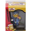 Image 2 : (2) Simpsons Christmas Ornaments: Police Chief Wiggum & Moe