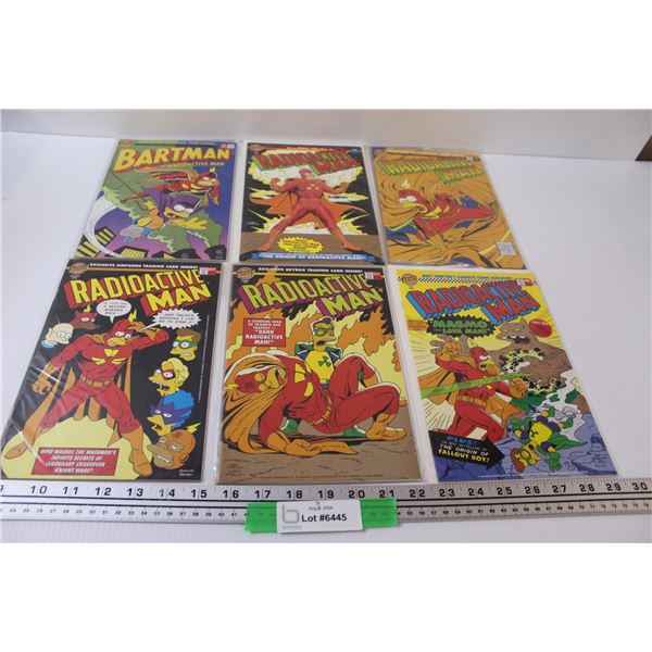 (6) Simpsons Comic Books
