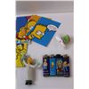 Image 4 : Simpsons Lighters, Postcards, Calculator, Marble, Puzzle, Misc.