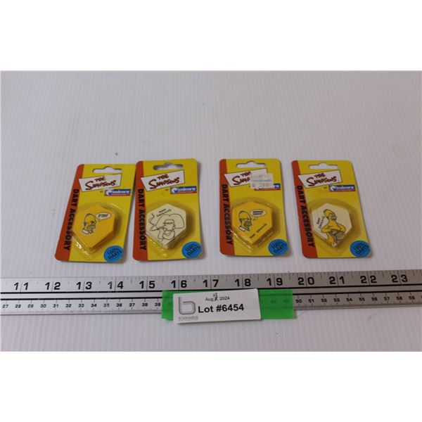 (4) Simpsons Dart Tails Packages