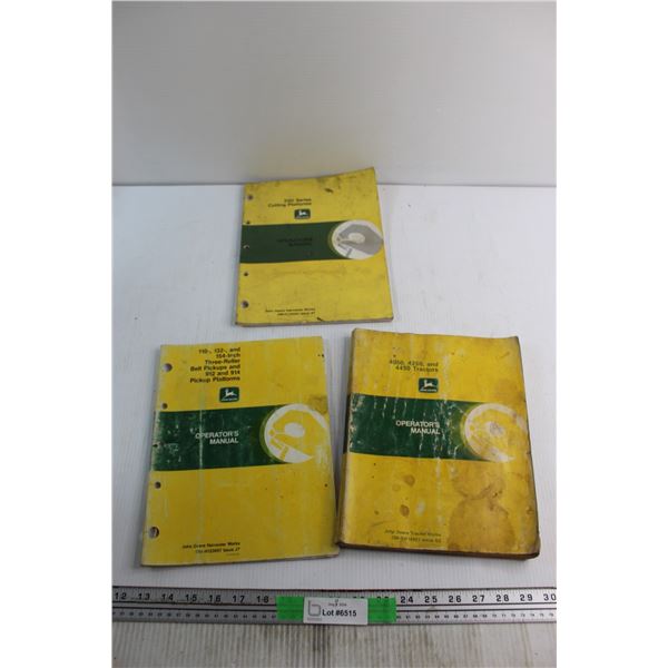 John Deere 4050, 4250, 4450 Tractors and Implement Manuals