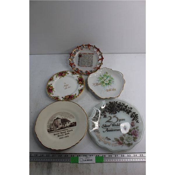 Assorted Decorative Plates