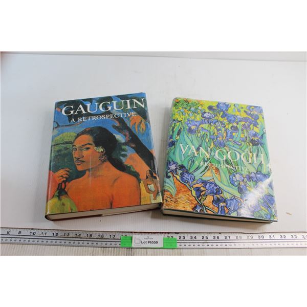 Gauguin and Van Gogh Retrospective Books
