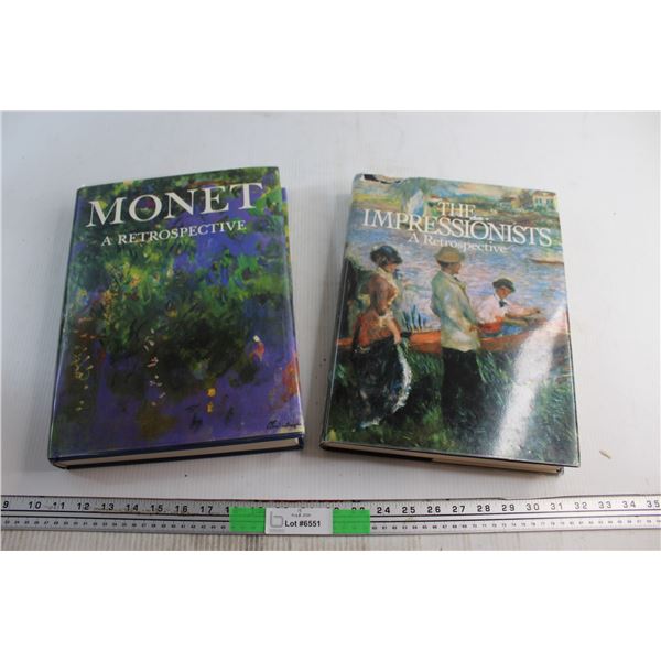 Monet and The Impressionists Retrospective Books