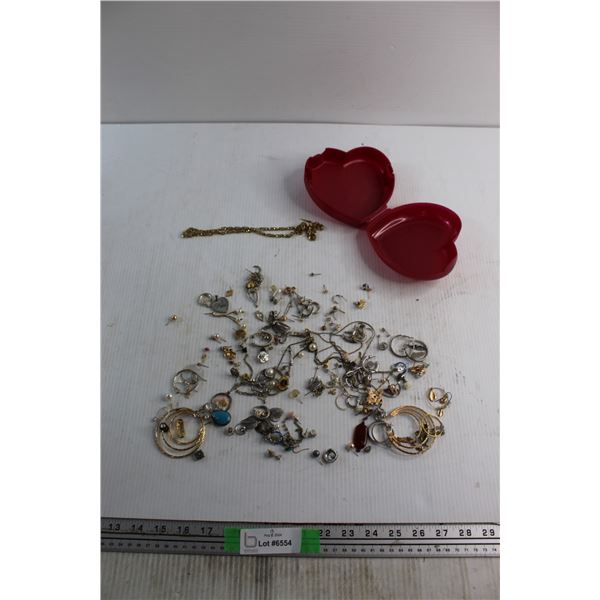 Lot of Assorted Jewelry - Chains and Earrings