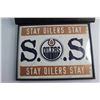 Image 2 : Oilers and Star Wars Canvas Pictures 14'' x 14'' - Damaged Glass
