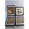 Image 1 : (4) Picture Frames Largest is 14'' x 12''