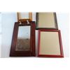 Image 3 : (3) Picture Frames Largest is 10'' x 11'' and Mirror 16'' x 10''