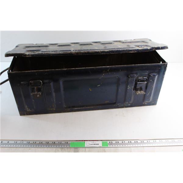 Vintage Military Storage Box 27'' x 9''