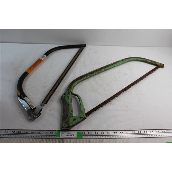 (2) Bow Saws