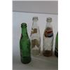 Image 2 : (7)  Soda Glass Bottles - 7Up, Pepsi